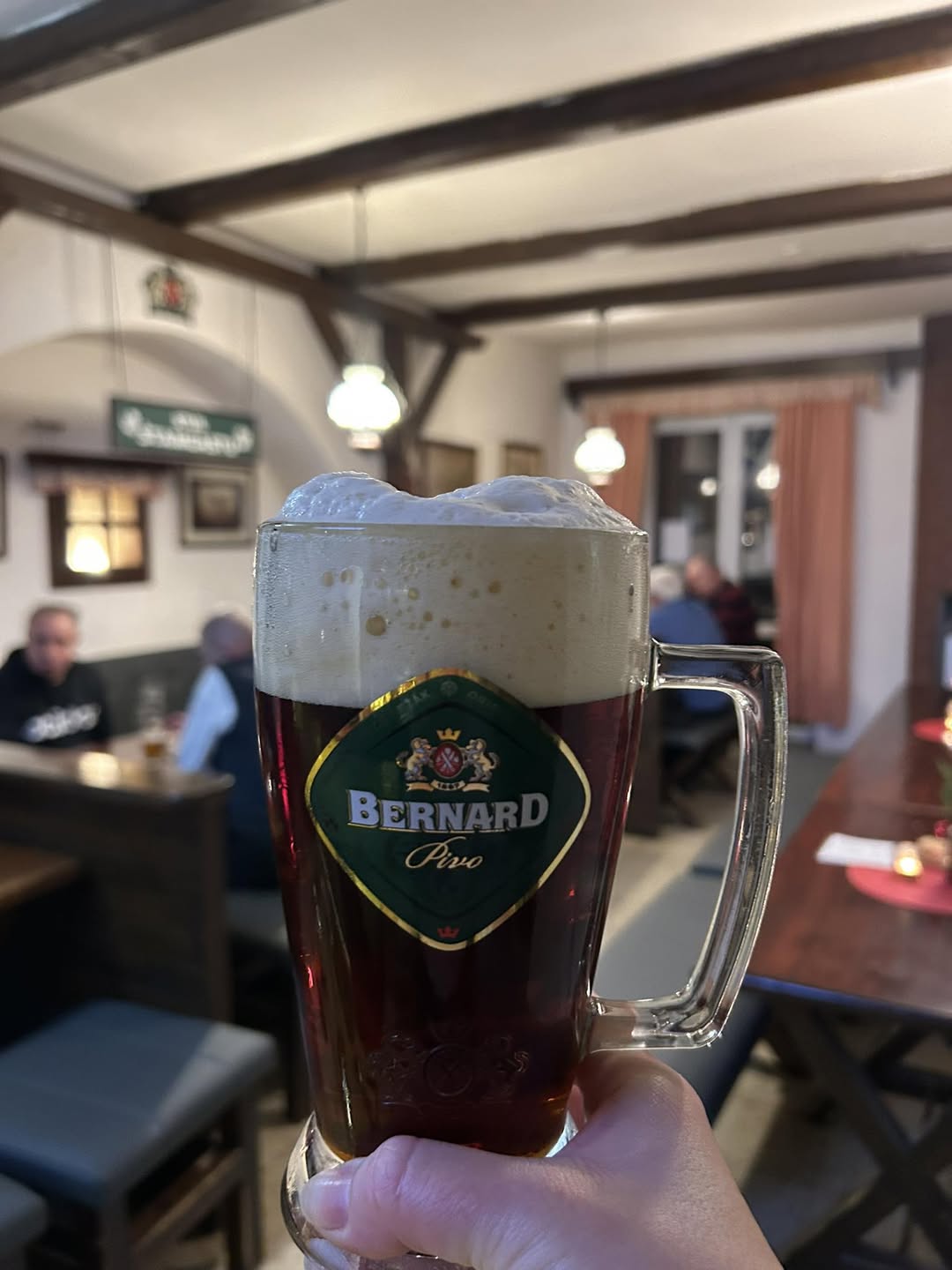 Čerstvě natočený Bernard